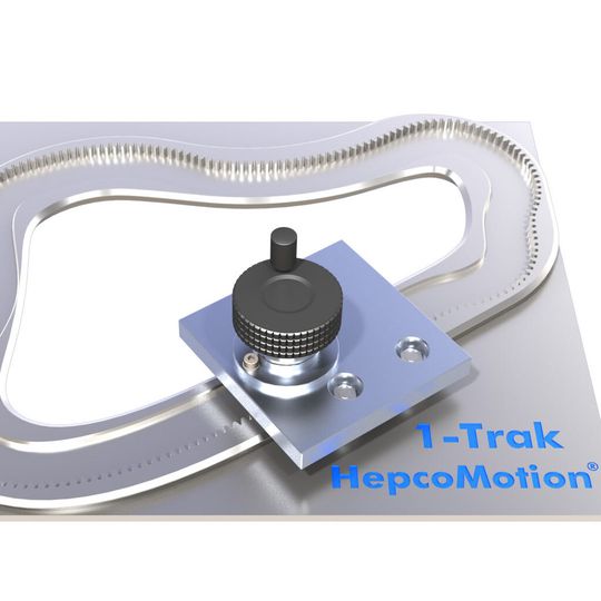 PRT2 1-Trak ist ein Schienensystem, das aus einem Stück gefertigt ist. Nahezu jede erdenkliche zweidimensionale Form ist möglich. PRT2 1-Trak ist ein Schienensystem, das aus einem Stück gefertigt ist. Nahezu jede erdenkliche zweidimensionale Form ist möglich.