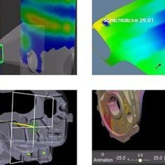 Virtual-Reality-Techniken werden heute bereits für die Analyse und den Entwurf zahlreicher Fertigungsverfahren eingesetzt. Virtual-Reality-Techniken werden heute bereits für die Analyse und den Entwurf zahlreicher Fertigungsverfahren eingesetzt.