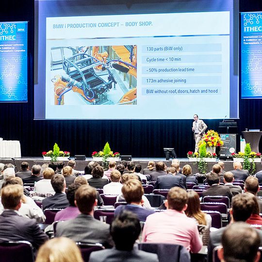 Die ITHEC 2014 – International Conference & Exhibition on Thermoplastic Composites – verzeichnete einen beachtlichen Besucherzuwachs. Die ITHEC 2014 – International Conference & Exhibition on Thermoplastic Composites – verzeichnete einen beachtlichen Besucherzuwachs.