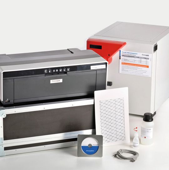 Das System Printolux-Basic-go ist einfach zu transportieren und überall einsatzfähig.