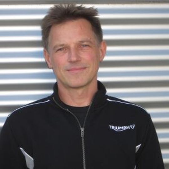 Heuert bei Triumph als Leiter im Aftersales-Bereich an: André Veith. Heuert bei Triumph als Leiter im Aftersales-Bereich an: André Veith.