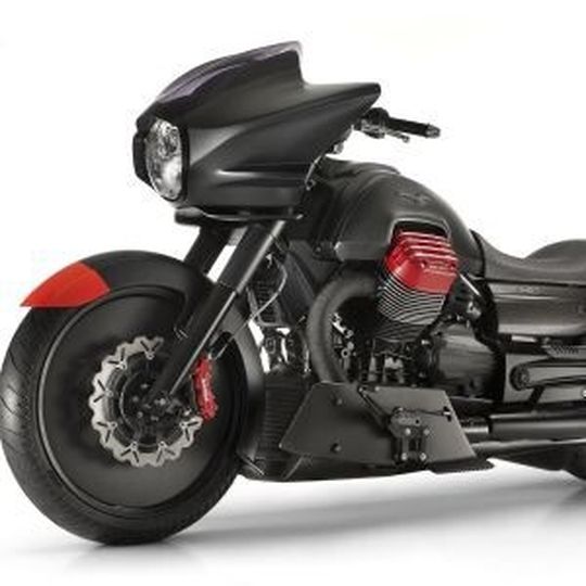 Spektakuläres Concept-Bike: die Moto Guzzi MGX 21. Spektakuläres Concept-Bike: die Moto Guzzi MGX 21.