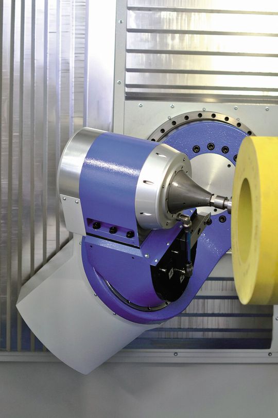 Turn@x6, ein ausgeklügeltes System von drei Drehachsen. Turn@x6, ein ausgeklügeltes System von drei Drehachsen.