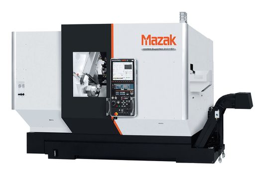 Die Hyper Quadrex 200 MSY erlaubt eine Vielzahl von Fertigungsmöglichkeiten – von der Bearbeitung von Futterteilen bis zur Bearbeitung von Stangenmaterial mit grossem Durchmesser. Die Hyper Quadrex 200 MSY erlaubt eine Vielzahl von Fertigungsmöglichkeiten – von der Bearbeitung von Futterteilen bis zur Bearbeitung von Stangenmaterial mit grossem Durchmesser.