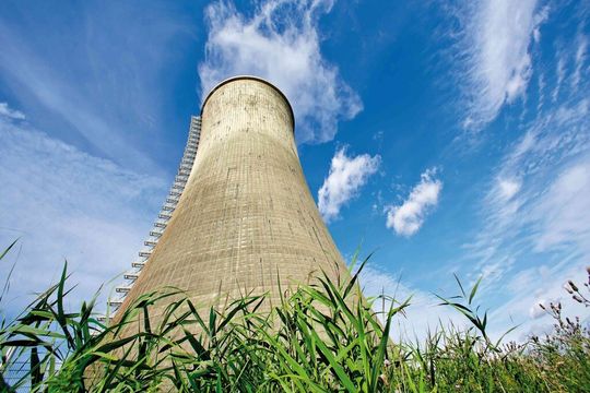 Der Kühlturm des RWE-Kraftwerks Westfalen in Hamm-Uentrup Der Kühlturm des RWE-Kraftwerks Westfalen in Hamm-Uentrup