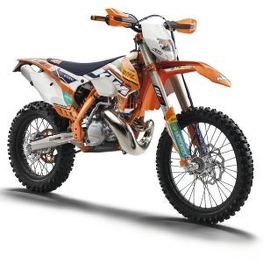 Den Erfolg im Endurosport feiert KTM mit gleich sechs neuen Sondermodellen. Den Erfolg im Endurosport feiert KTM mit gleich sechs neuen Sondermodellen.