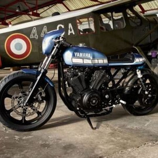 Yamahas neuestes Yard-Built-Projekt: Eine von Marcus Walz umgebaute XV 950. Yamahas neuestes Yard-Built-Projekt: Eine von Marcus Walz umgebaute XV 950.