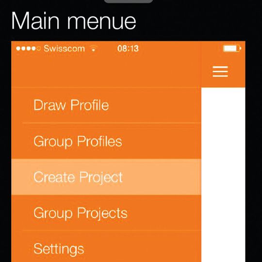 Service in einer neuen Dimension: Die App J-Bend unterstützt Spengler, Dachdecker und Hallenbauer im Aufzeichnen, Verwalten und Produzieren von Blechprofilen. Der Benutzer kann auf der Baustelle mit seinem Smartphone anhand von einfachen Touch-Gesten Profile skizzieren, editieren und genau vermaßen. Service in einer neuen Dimension: Die App J-Bend unterstützt Spengler, Dachdecker und Hallenbauer im Aufzeichnen, Verwalten und Produzieren von Blechprofilen. Der Benutzer kann auf der Baustelle mit seinem Smartphone anhand von einfachen Touch-Gesten Profile skizzieren, editieren und genau vermaßen.