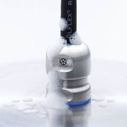 Edelstahl-Kabelverschraubung Skintop Hygienic. Edelstahl-Kabelverschraubung Skintop Hygienic.