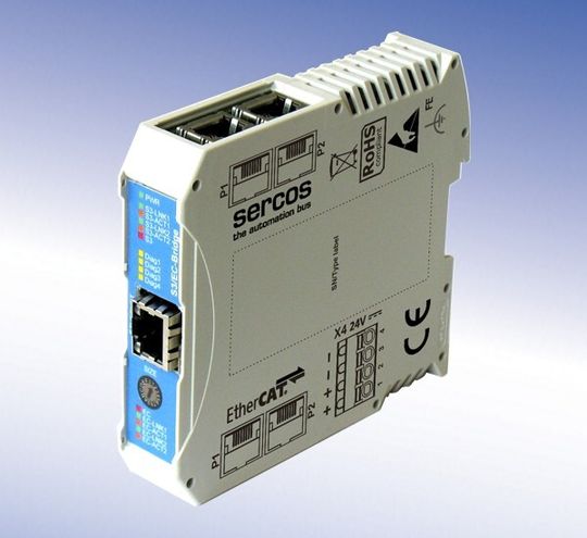 Sercos/EtherCAT-Bridge Sercos/EtherCAT-Bridge