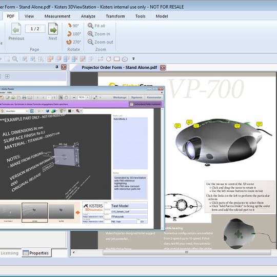 Kisters hat die Version V2014.2 der 3D-View-Station vorgestellt.