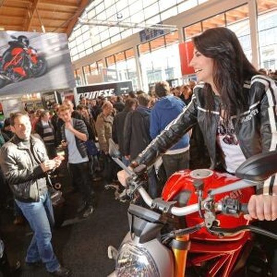 Gute Laune und viele Besucher auf der letzten Motorradwelt Bodensee: Das erwarten die Veranstalter auch 2015. Gute Laune und viele Besucher auf der letzten Motorradwelt Bodensee: Das erwarten die Veranstalter auch 2015.