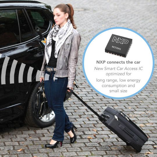 NXP stellte auf der CES in Las Vegas zahlreiche Automotive-Lösungen vor. NXP stellte auf der CES in Las Vegas zahlreiche Automotive-Lösungen vor.