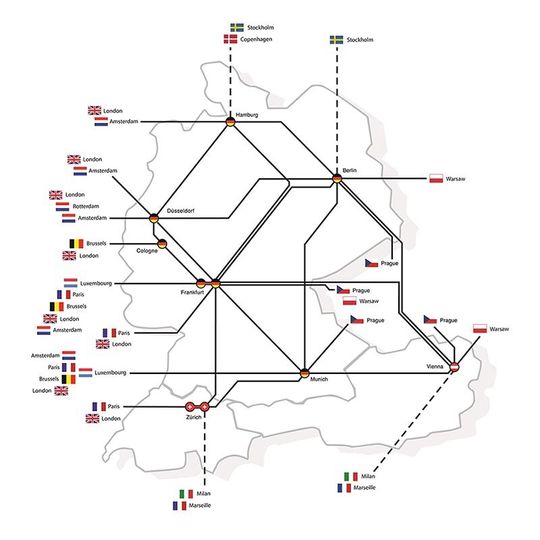 2015 sollen auf der Karte des Neutral Internet Exchange (NL-ix) neue Standorte in Deutschland, Österreich und der Schweiz entstehen. 2015 sollen auf der Karte des Neutral Internet Exchange (NL-ix) neue Standorte in Deutschland, Österreich und der Schweiz entstehen.