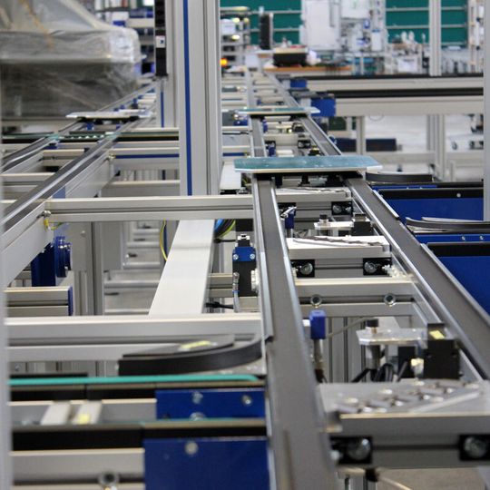 Transfersystem der Baureihe MTS 3 für geringere Gewichte.