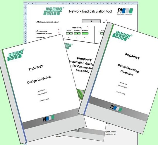 PI (Profibus & Profinet International) stellt für die Planung, Montage und Inbetriebnahme von Profinet-Netzwerken entsprechende Richtlinien zur Verfügung. PI (Profibus & Profinet International) stellt für die Planung, Montage und Inbetriebnahme von Profinet-Netzwerken entsprechende Richtlinien zur Verfügung.