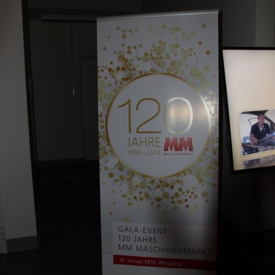 Am 15. Januar war der große Showdown unseres Jubiläumsjahres – 120 Jahre MM Maschinenmarkt sind bei unserem Gala-Abend in den Hallen des VCC in Würzburg gefeiert worden... Am 15. Januar war der große Showdown unseres Jubiläumsjahres – 120 Jahre MM Maschinenmarkt sind bei unserem Gala-Abend in den Hallen des VCC in Würzburg gefeiert worden...