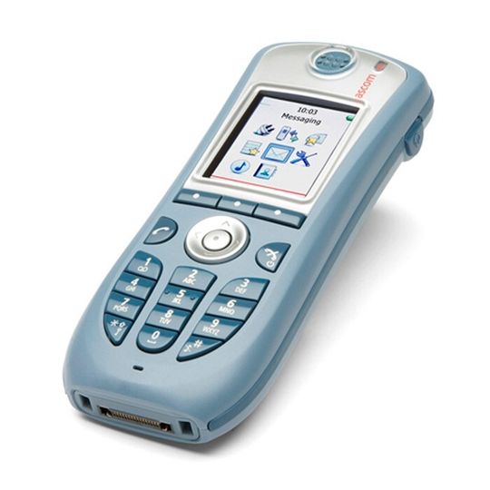 Neben dem abgebildeten i62 bietet Ascom übrigens auch Handsets für IP-DECT an. Neben dem abgebildeten i62 bietet Ascom übrigens auch Handsets für IP-DECT an.