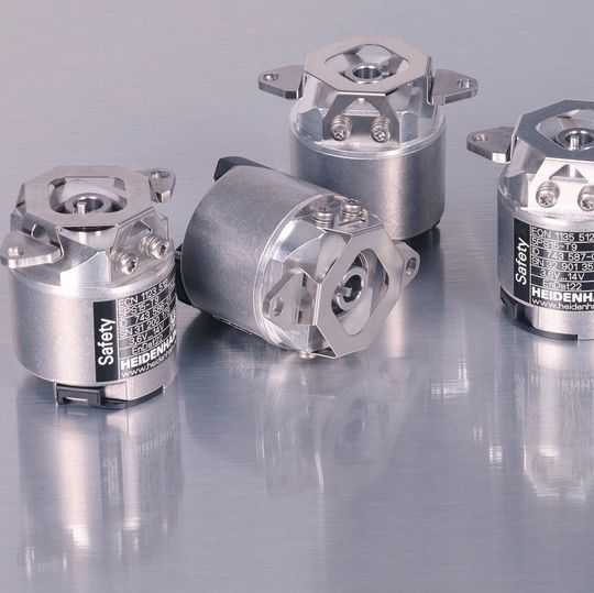 Für sicherheitsgerichtete Anwendungen optimiert: die neue Generation der Drehgeber-Baureihe ECN/EQN von Heidenhain in Functional-Safety-Ausführung mit mechanischem Fehlerausschluss.