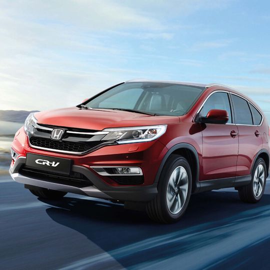 Äußerlich nur leicht überarbeitet: der Honda CR-V 2015. Äußerlich nur leicht überarbeitet: der Honda CR-V 2015.