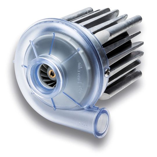 Das Radialgebläse Micronel U71HL soll trotz geringerer Preisklasse und Baugröße enorme Leistungsdaten erreichen.