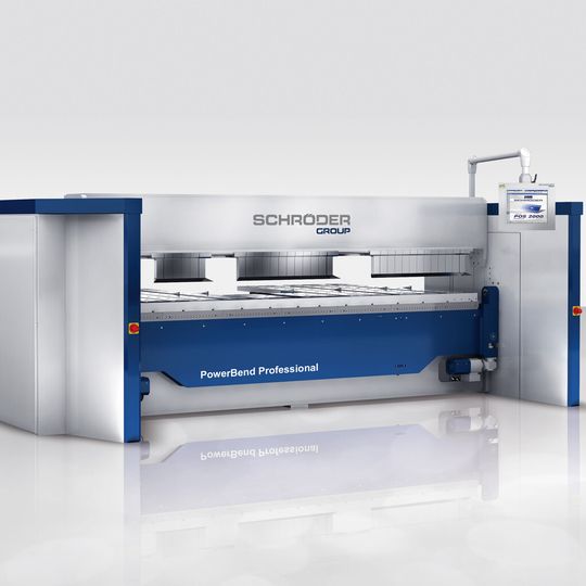 Die Schwenkbiegemaschine Powerbend Professional verkauft sich in Südosteuropa, China und Lateinamerika sehr gut. Die Schwenkbiegemaschine Powerbend Professional verkauft sich in Südosteuropa, China und Lateinamerika sehr gut.