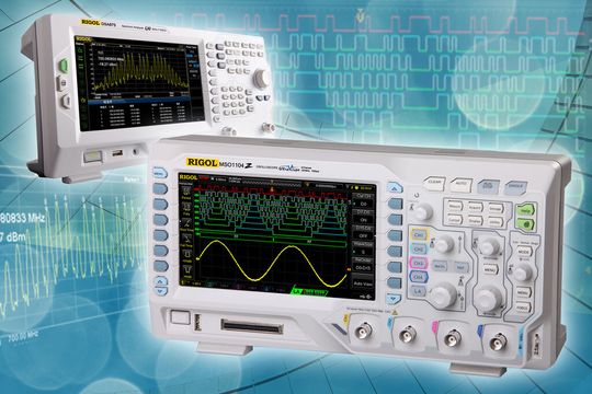 Entwicklungsbegleitend messen: Oszilloskope und Analyzer von Rigol unterstützen den Entwickler. Entwicklungsbegleitend messen: Oszilloskope und Analyzer von Rigol unterstützen den Entwickler.