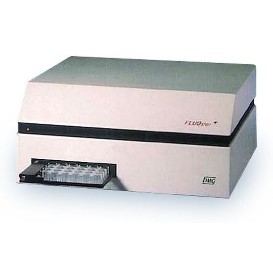 Der Fluostar ist der erste Mikroplatten-Reader, mit dem BMG Labtech vor 25 Jahren gestartet ist. Der Fluostar ist der erste Mikroplatten-Reader, mit dem BMG Labtech vor 25 Jahren gestartet ist.