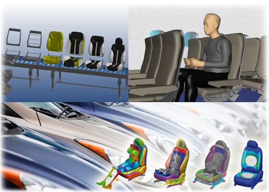 Die Software soll es Sitzherstellern erleichtern, virtuelle Sitzprototypen zu testen und zu verbessern. Die Software soll es Sitzherstellern erleichtern, virtuelle Sitzprototypen zu testen und zu verbessern.