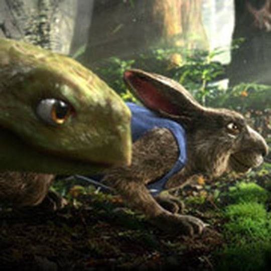 Mercedes lässt in seinem Superbowl-Spot eine Schildkröte gegen einen Hasen zum Rennen antreten. Mercedes lässt in seinem Superbowl-Spot eine Schildkröte gegen einen Hasen zum Rennen antreten.