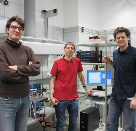 Matthias Gerstl, Michael Doppler und Alexander Opitz (v.l.n.r.) Matthias Gerstl, Michael Doppler und Alexander Opitz (v.l.n.r.)