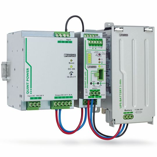 Die modulare unterbrechungsfreie Stromversorgung (USV) ist besonders flexibel hinsichtlich Pufferzeit, Laststrom und Umgebungsbedingungen. Die modulare unterbrechungsfreie Stromversorgung (USV) ist besonders flexibel hinsichtlich Pufferzeit, Laststrom und Umgebungsbedingungen.