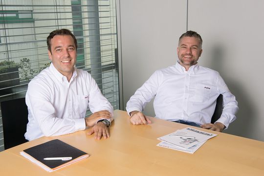 Die beiden Inhaber der Bachtel Group: v. l. André Müller und Clemens Ruckstuhl. Die beiden Inhaber der Bachtel Group: v. l. André Müller und Clemens Ruckstuhl.