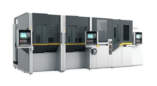 Das Gear Manufacturing Center GMC ist ein flexibles, auf jede Anforderung skalierbares Fertigungssystem, das die Prozesskette, die Stückzeiten und -kosten erheblich reduziert. Bild: Felsomat Das Gear Manufacturing Center GMC ist ein flexibles, auf jede Anforderung skalierbares Fertigungssystem, das die Prozesskette, die Stückzeiten und -kosten erheblich reduziert. Bild: Felsomat