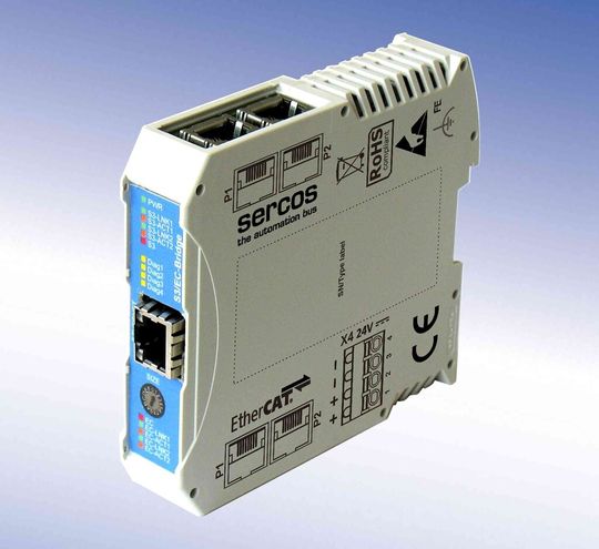 Sercos/Ethercat-Bridge Sercos/Ethercat-Bridge