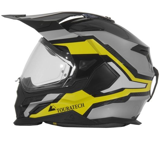 Der neue Touratech-Helm ist ein echtes Allround-Talent: Ausgestattet mit vielen Highlights ist er sowohl als Cross-, Enduro- und Integralhelm geeignet. Der neue Touratech-Helm ist ein echtes Allround-Talent: Ausgestattet mit vielen Highlights ist er sowohl als Cross-, Enduro- und Integralhelm geeignet.