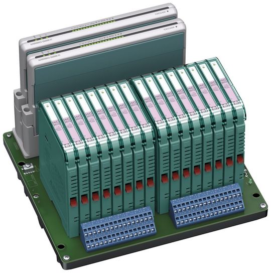 The Yokogawa system can detect the type of intrinsically safe interface module connected and automatically configure the system The Yokogawa system can detect the type of intrinsically safe interface module connected and automatically configure the system