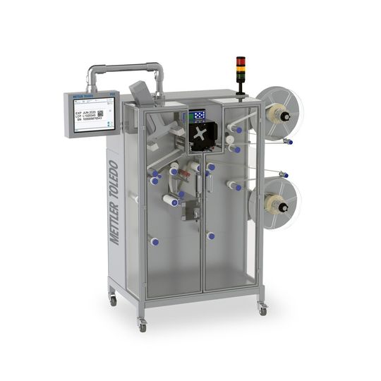 Kennzeichnung und Verifizierung in einem System: Die Track & Trace-taugliche Label Serialization Station von Mettler-Toledo PCE. Kennzeichnung und Verifizierung in einem System: Die Track & Trace-taugliche Label Serialization Station von Mettler-Toledo PCE.