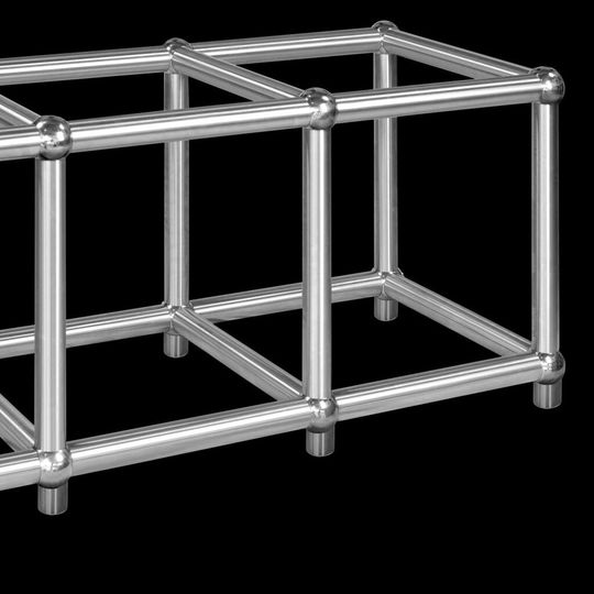 Acon Andocksystem Connection ist auch als Baukastensystem lieferbar.