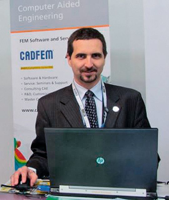 Roberto Rossetti, directeur adjoint de CADFEM (Suisse) AG Roberto Rossetti, directeur adjoint de CADFEM (Suisse) AG