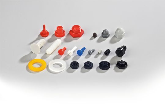 Kleiner Ausschnitt aus dem Werit-Kunststoffschrauben- und -muttern-Angebot. Leicht und chemikalienbeständig sowie elektrisch isolierend, bieten sie besondere Einsatzvorteile. Kleiner Ausschnitt aus dem Werit-Kunststoffschrauben- und -muttern-Angebot. Leicht und chemikalienbeständig sowie elektrisch isolierend, bieten sie besondere Einsatzvorteile.