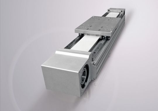 Mit der R-Smart-Serie bietet Rollon Linearachsen für leichte bis mittlere Belastungen, die sich sehr gut für Intralogistikanwendungen eignen. Mit der R-Smart-Serie bietet Rollon Linearachsen für leichte bis mittlere Belastungen, die sich sehr gut für Intralogistikanwendungen eignen.