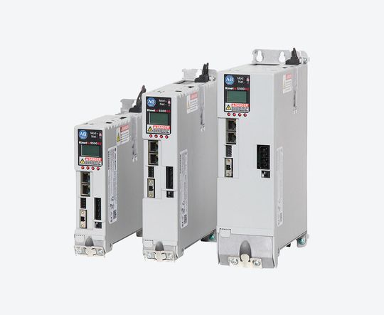 Der Servoantrieb Allen-Bradley Kinetix 5500 mit integrierter Sicherheit soll helfen, die Entwicklungs- und Installationszeit von Maschinen zu verkürzen. Der Servoantrieb Allen-Bradley Kinetix 5500 mit integrierter Sicherheit soll helfen, die Entwicklungs- und Installationszeit von Maschinen zu verkürzen.