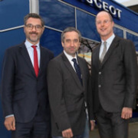 Neu in Neuss: Richard Lacek-Herbrand, Klaus Linsner und Sven Holtermann (alle drei Herbrand Holding). Neu in Neuss: Richard Lacek-Herbrand, Klaus Linsner und Sven Holtermann (alle drei Herbrand Holding).