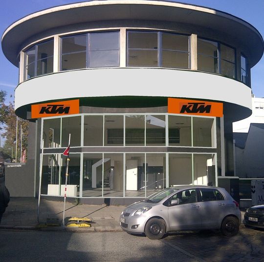 Das KTM-Motorradhaus im Herzen von Hamburg eröffnet am 2. März in der Hammerbrookstraße 43. Das KTM-Motorradhaus im Herzen von Hamburg eröffnet am 2. März in der Hammerbrookstraße 43.