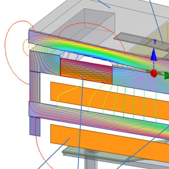 Komplexe Vorgänge wie sie zum Beispiel innerhalb eines Relais stattfinden, werden durch die gekoppelte Feld- und Systemsimulation berechenbar und können auf diese Weise optimiert werden. Komplexe Vorgänge wie sie zum Beispiel innerhalb eines Relais stattfinden, werden durch die gekoppelte Feld- und Systemsimulation berechenbar und können auf diese Weise optimiert werden.