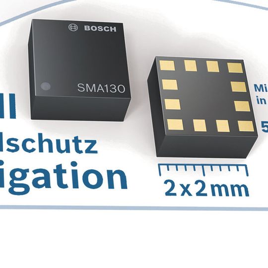 Der Beschleunigungssensor liefert Informationen für Infotainment- und Telematik-Anwendungen im Fahrzeug. Der Beschleunigungssensor liefert Informationen für Infotainment- und Telematik-Anwendungen im Fahrzeug.