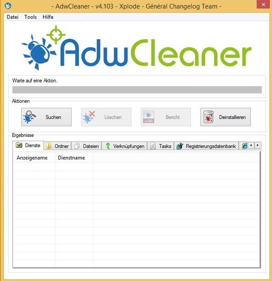 Der Adw-Cleaner entfernt Adware ohne Installation.