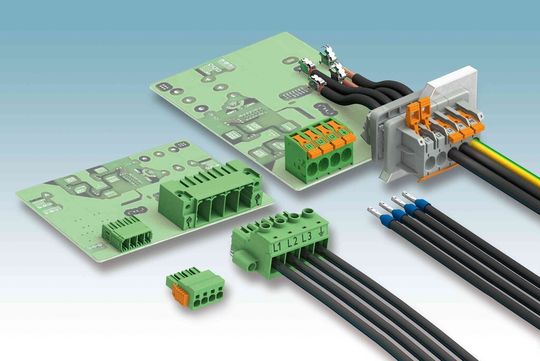 Leiterplatten sind das Nervenzentrum elektrischer Geräte – mit dem zunehmendem Automatisierungsgrad bei der Geräteherstellung muss die Anschlusstechnik schnell und zuverlässig sein.
