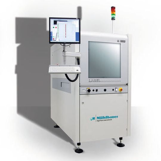 Die Etikettieranlage LL3300. Die Etikettieranlage LL3300.